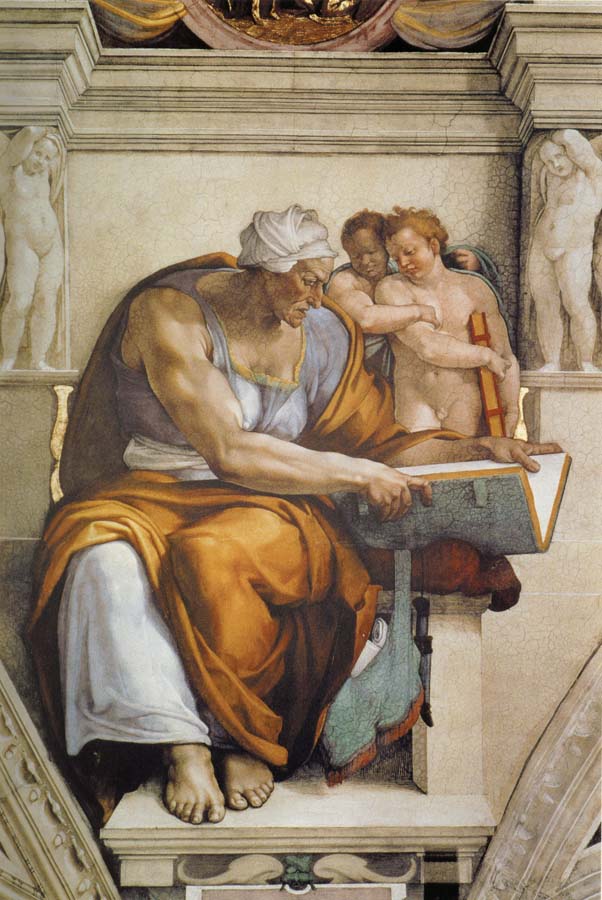 Michelangelo Buonarroti Cumaean Sibyl